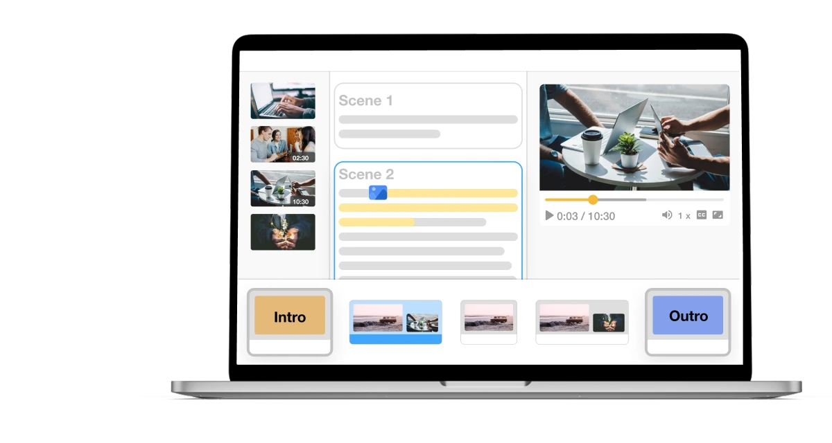 Create a real estate video to make your listing stand out. Visla's AI-powered video editor helps showcase properties with engaging visuals and effects.